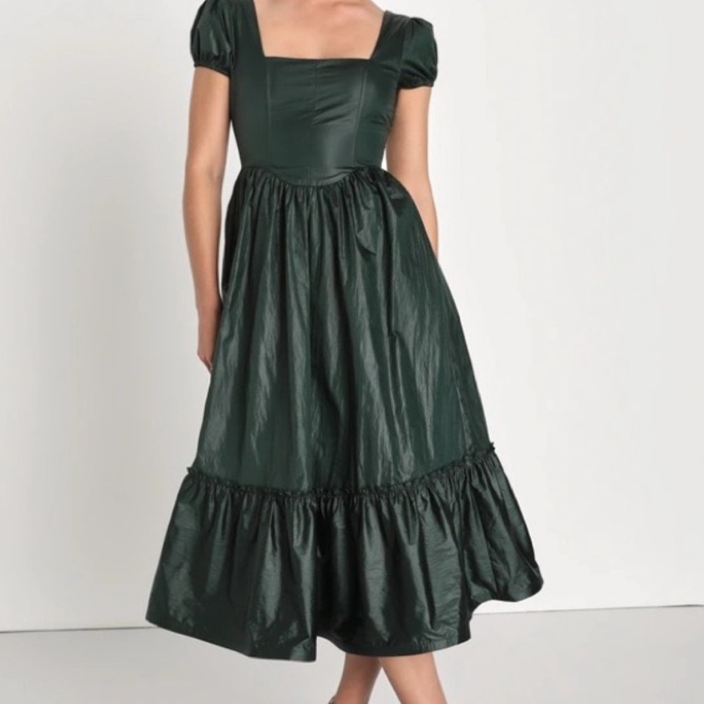 Elegant Green Dress
